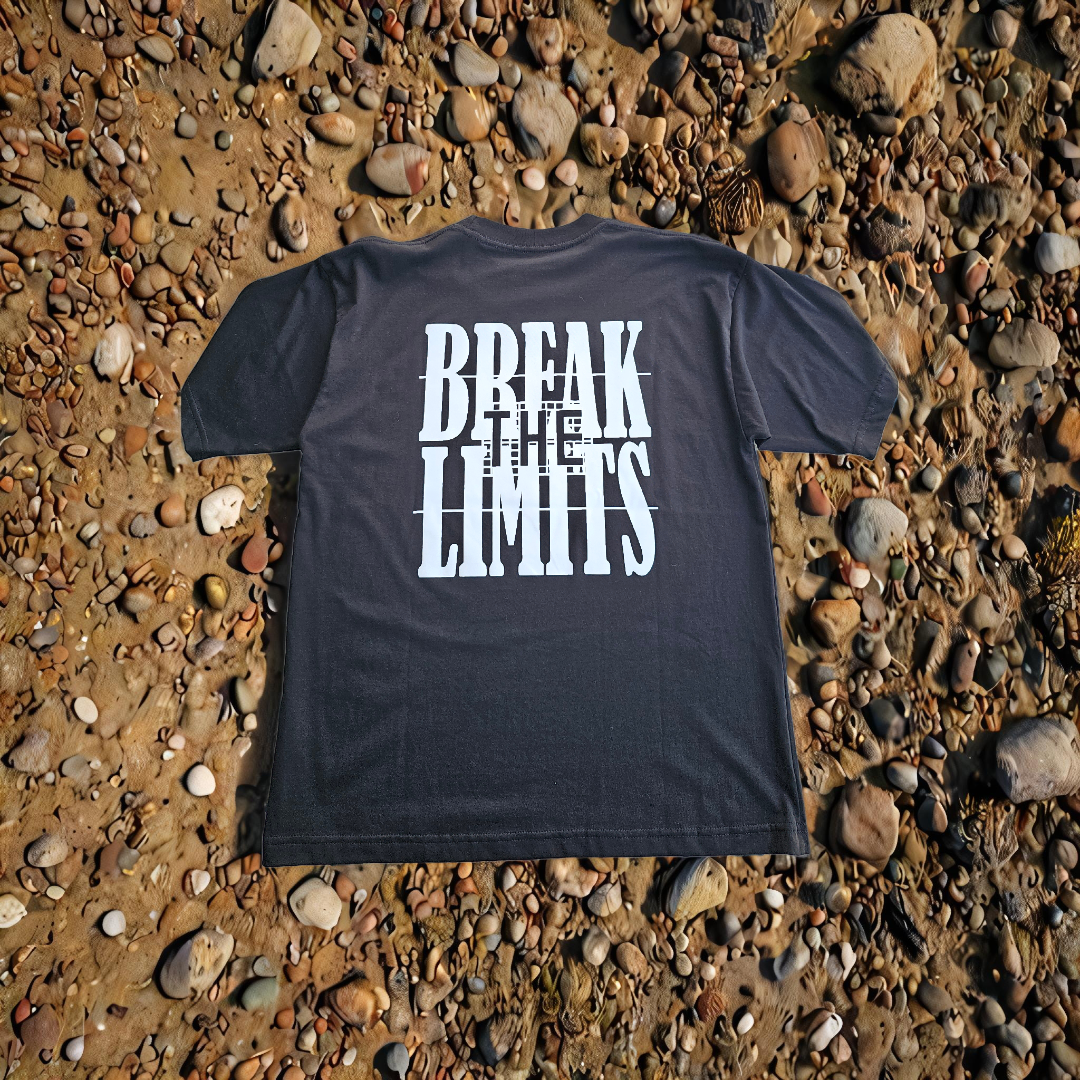 Polo Oversized Negro - Break The Limits